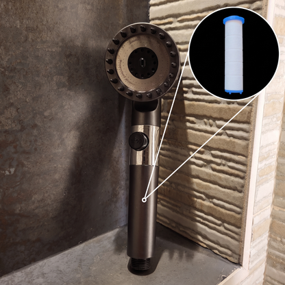 Cabezal de ducha de alta presión con filtro VitaquaHome™